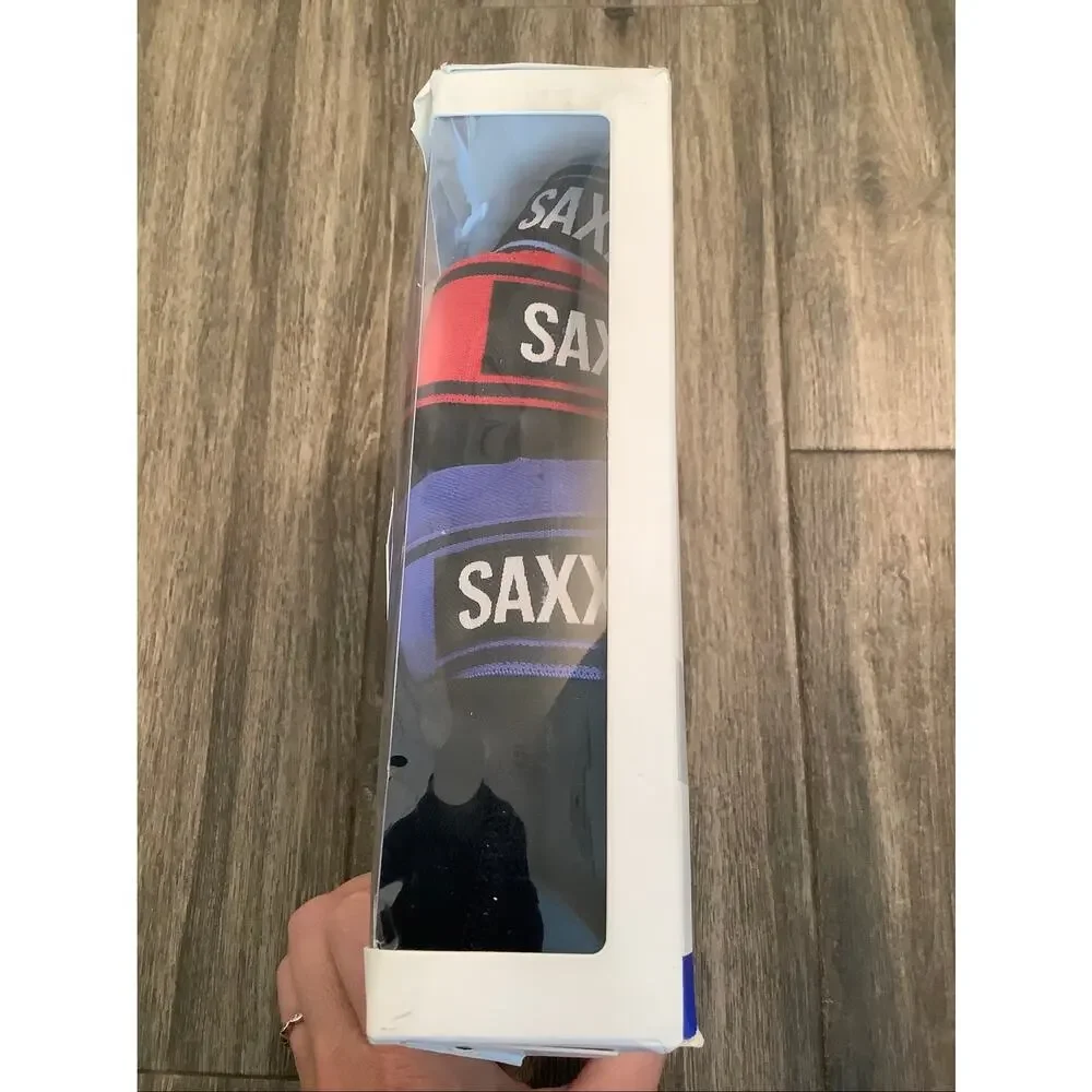 Saxx Mens S Black 3 Pack Daytripper Comfort Stretch Everyday Boxer Briefs V3-9